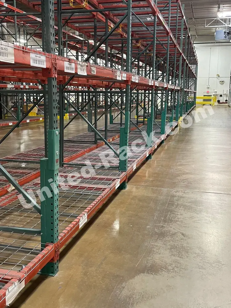 installed rack rows