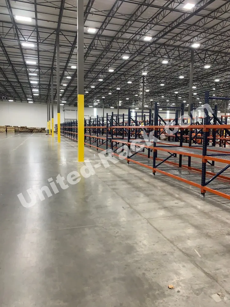 installed rack rows