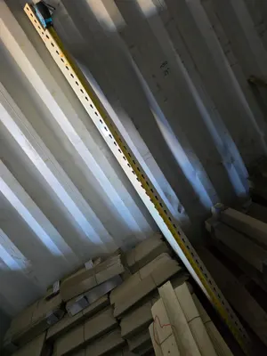 White Angle Posts