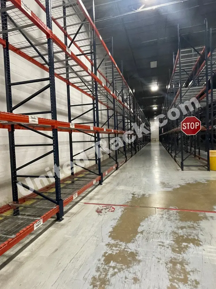 installed rack rows