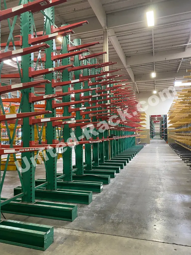 installed rack rows
