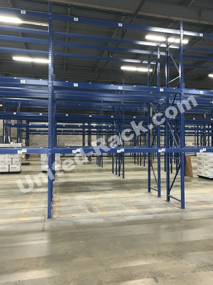 installed rack rows
