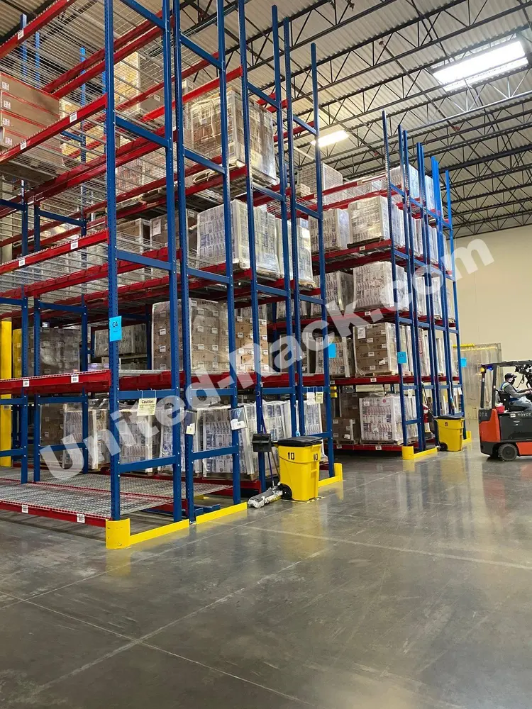 installed rack rows